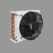 Радиатор CD 5.4 (с двигателем, крыльчаткой и решеткой)